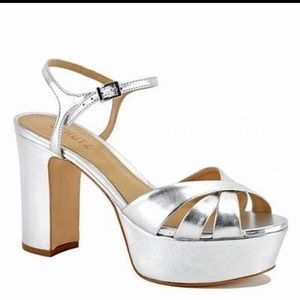 COPY - Schultz keefa sandal in silver size 6.5